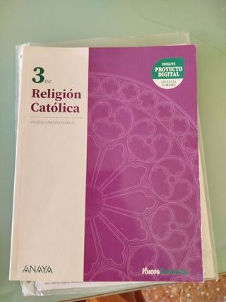 Religión Católica 3 ESO ANAYA 