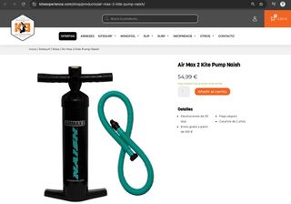 Cometa Naish 6 m – muy nueva, solo 5 sesiones