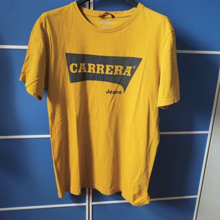 T-shirt Carrera Jeans gialla