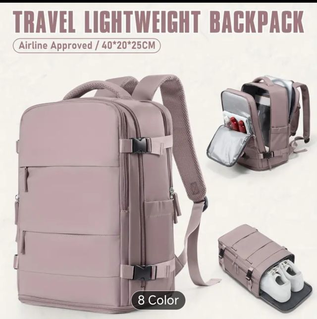 Mochila de Viaje Rosa