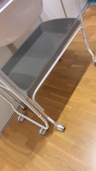 Bañera cambiador plegable