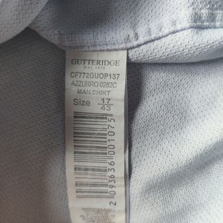 Camicia Gutteridge celeste