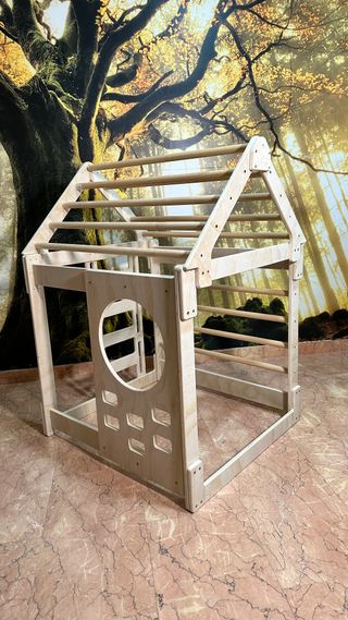 Casita de juegos infantil de madera