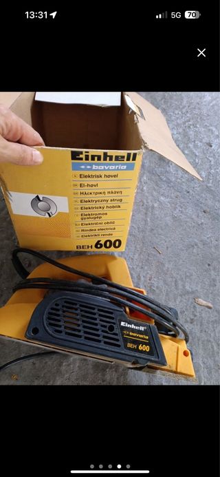 Cepillo eléctrico Einhell BEH 600 - 600W
