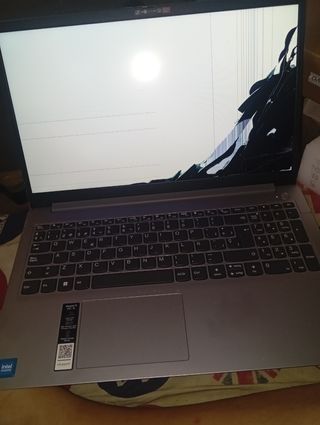 Portátil Lenovo Gris Plata