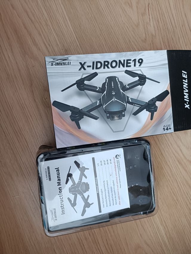 X-IDRONE19 - Mini dron negro