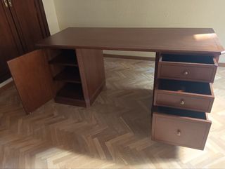 Mesa escritorio madera marrón