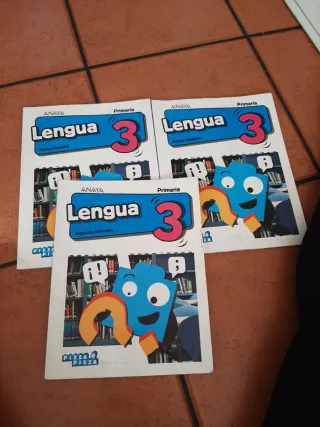 Libro Anaya lengua de 3 primaria