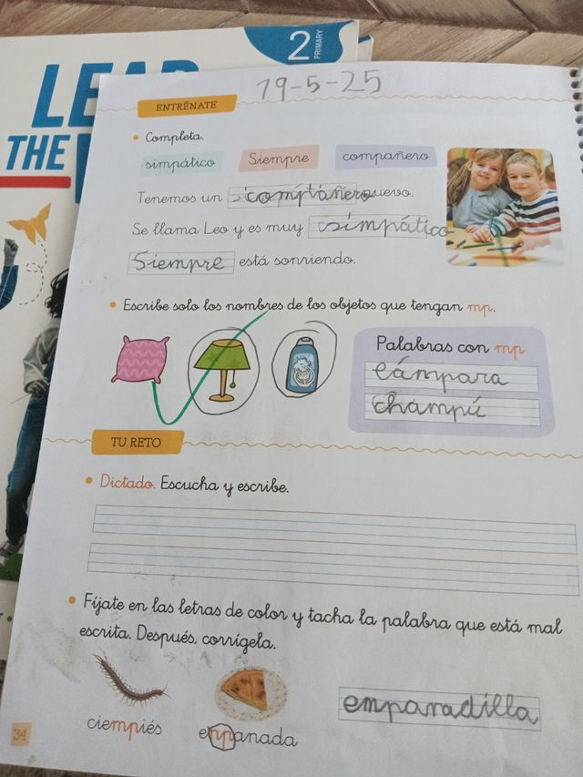 Ortografía Santillana 1°