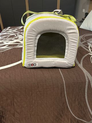 Transportín Perros Gris-Verde