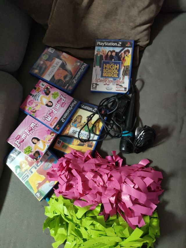 PS2 (PlayStation 2): Pack de juegos musicales