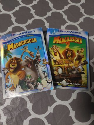 DVDs Madagascar 1 & 2