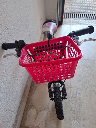 Bicicleta infantil Monty nano 102 con ruedines