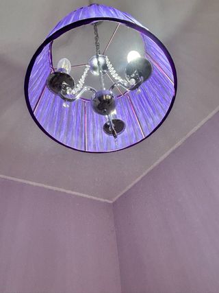 Lámpara techo morada - Moderna,