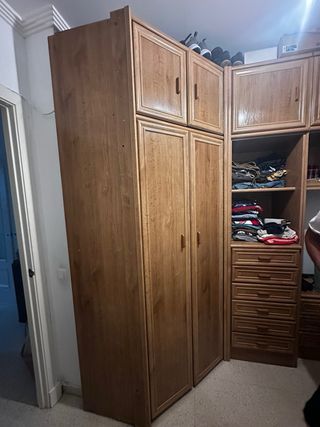 mueble dormitorio madera