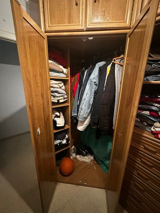 mueble dormitorio madera