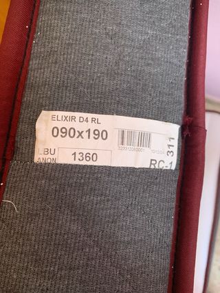 Colchón 90x190 - Cama individual