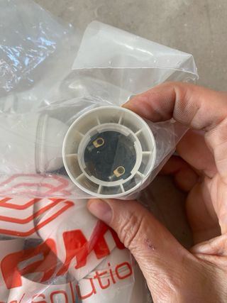 10 Portalampade Scame E27 - Bianchi