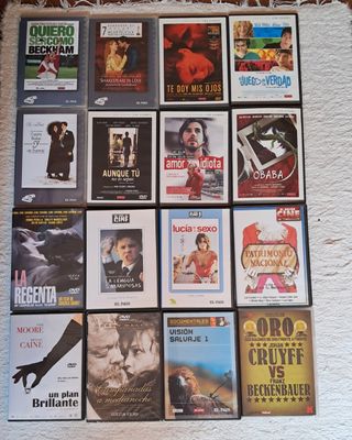 14 Películas DVD: Drama, Comedia..y 2 documentales