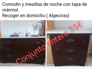 Comodín mármol 3 cajones Venta Campo de Gibraltar.