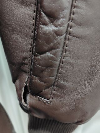 Cazadora hombre marrón Zara Man