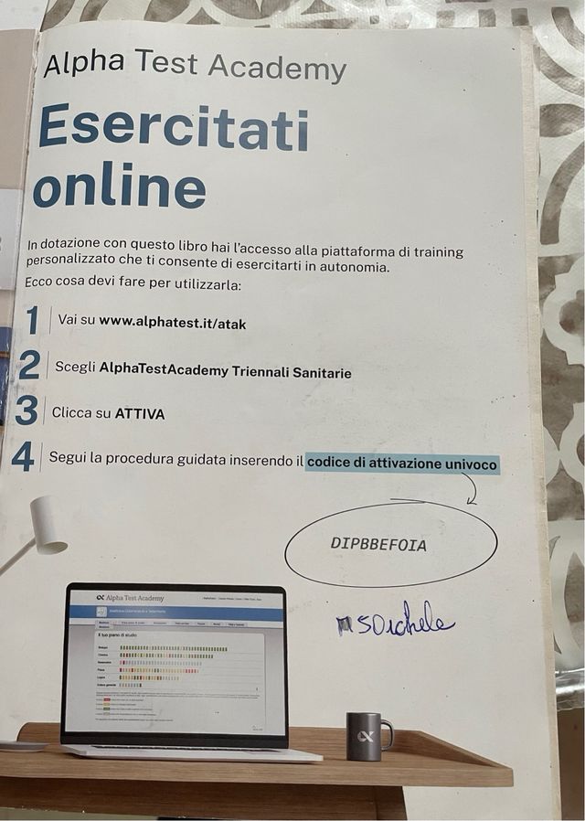 libri per preparazione ai test sanitari