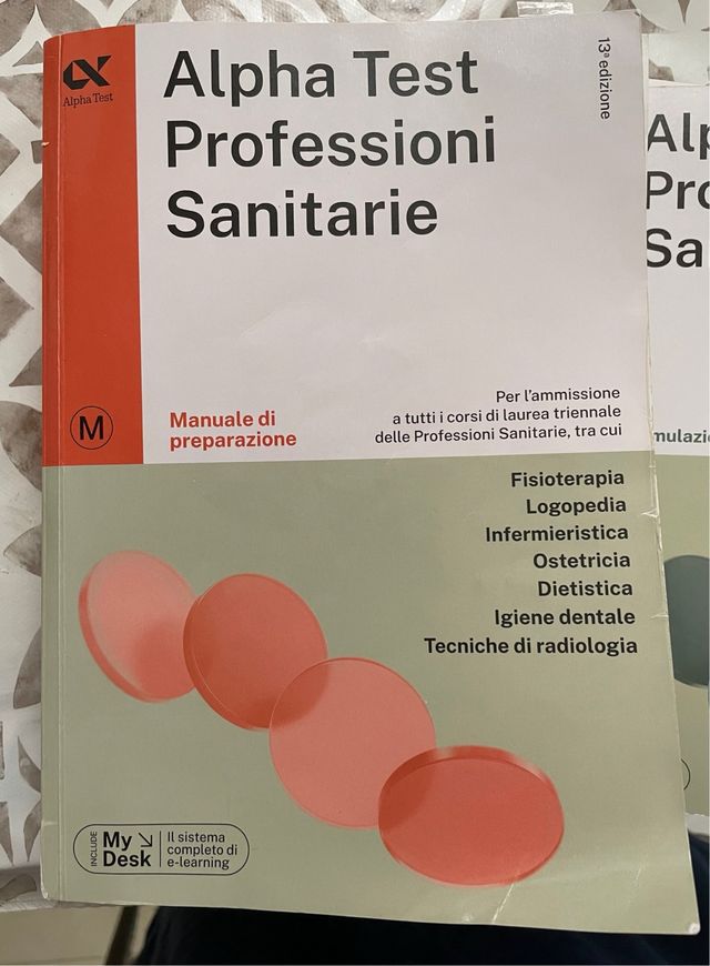 libri per preparazione ai test sanitari