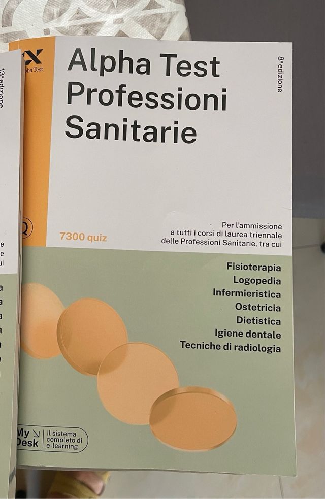 libri per preparazione ai test sanitari