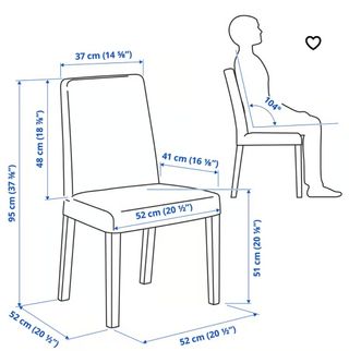 Tavolo da pranzo INGATORP con 4 sedie BERGMUND