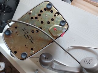 Telefono FATME vintage grigio