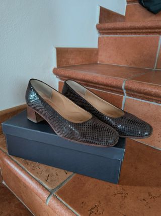 Scarpe Marroni in Pelle
