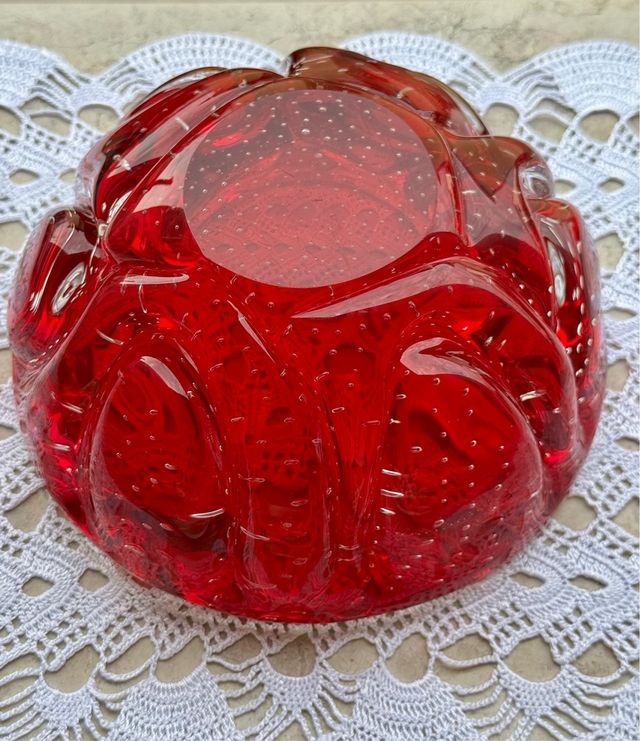 Posacenere Murano Rosso - Vetro