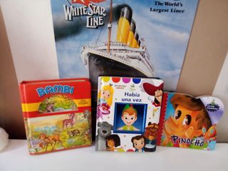 Lote 3 cuentos tapa dura