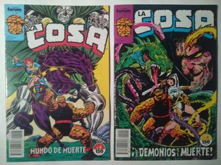 MARVEL. LA COSA. LOS 4 FANTÁSTICOS. CÓMICS FÓRUM