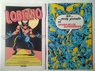 MARVEL. LA COSA. LOS 4 FANTÁSTICOS. CÓMICS FÓRUM