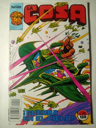 MARVEL. LA COSA. LOS 4 FANTÁSTICOS. CÓMICS FÓRUM