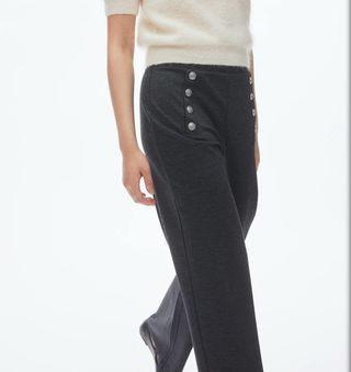 Pantalones H&M grises talla L