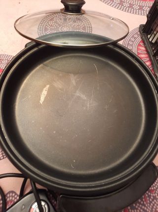 Plancha para pizza eléctrica