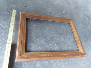 Cornice legno marrone