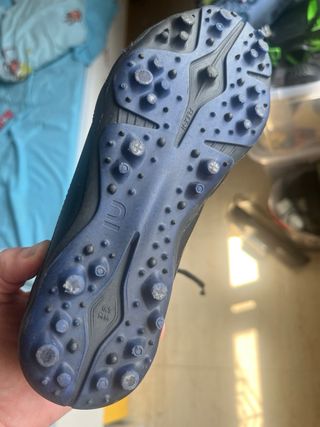 Botas fútbol niño piel