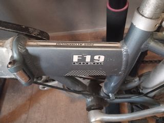 Bicicleta aluminio plegable Monty F19