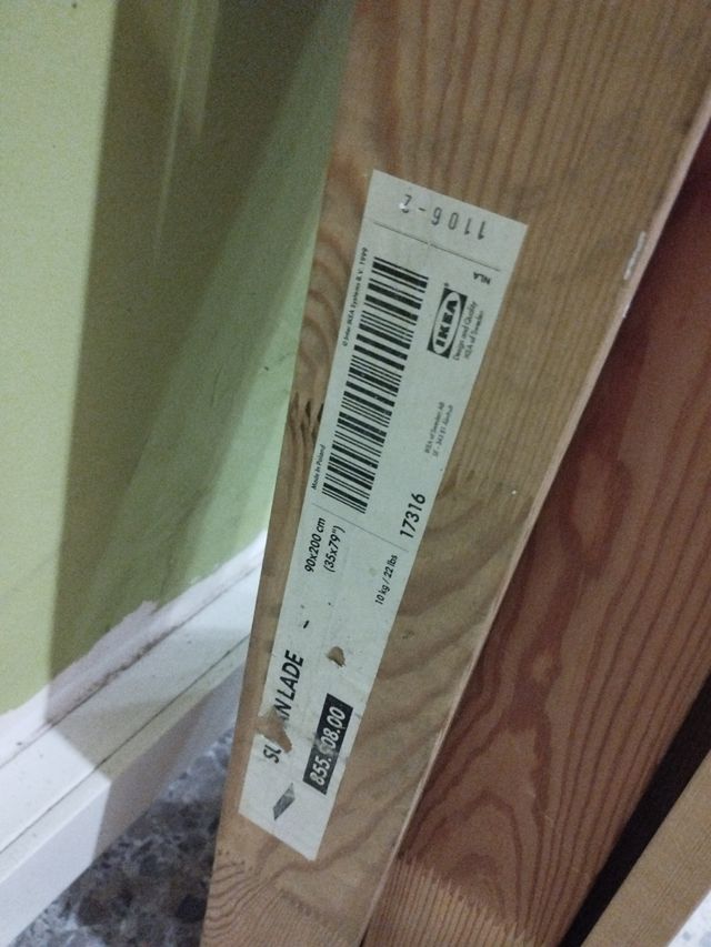 Somier Ikea Sultan Lade: Cama