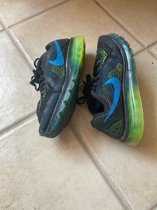 Zapatillas Nike Air Max - Negras/Verdes