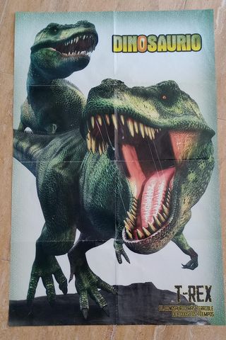 Póster T-Rex (Dinosaurio): 50cm aprox