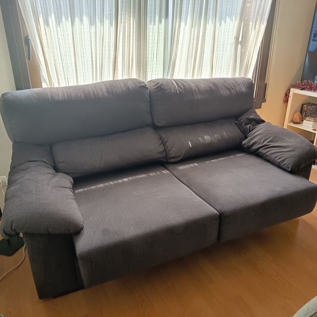 Sofá 3 Plazas 190cm Extendible