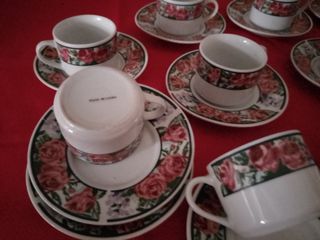 Juego tazas café vintage años 70