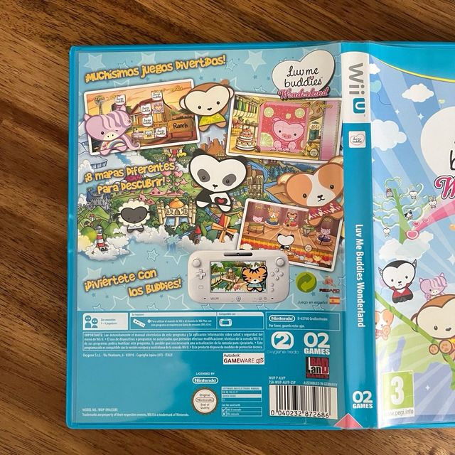 Luv Me Buddies Wonderland Wii U Pal España
