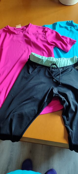 2 Camisetas+Pantalones UV
