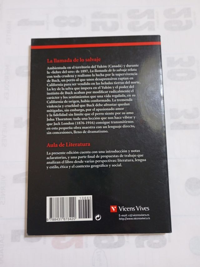 LLAMADA DE LO SALVAJE, LA /VVIVES