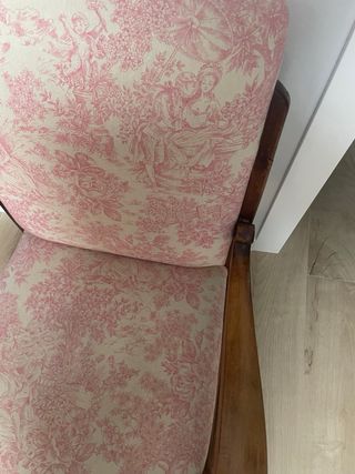 Sillón madera estilo vintage